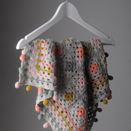 Sweet Dreams Baby Blanket in Swaddle