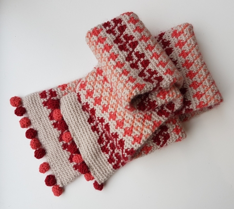 fairisle scarf pattern
