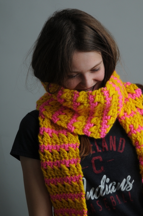 Winter Sun Scarf Mrs Moon