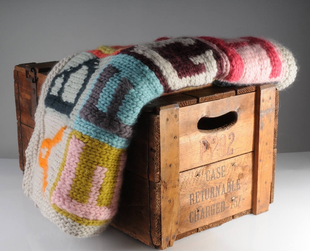 Alphabet Sampler Blanket Kit Mrs Moon