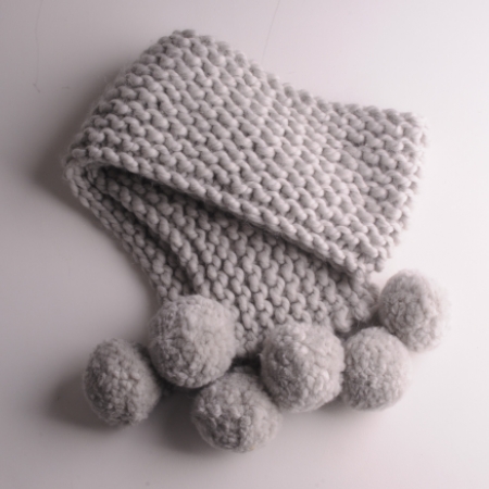 Podgy Pompom Scarf